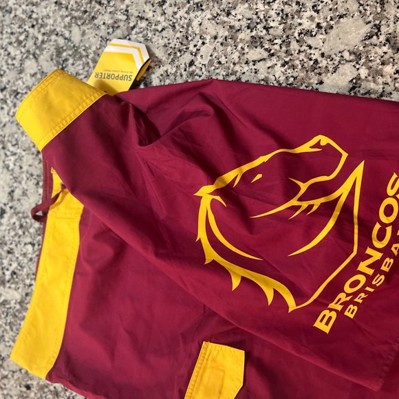 Quicksilver Broncos Brisbane Swim Shorts Size: 42 - Picture 2 of 4